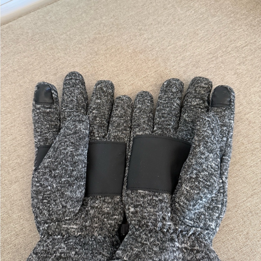 Swiss Tech Charcoal and Black Performance Gloves